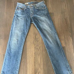 AG Adriano Goldschmied Protege Men's Straight Leg Jeans 30x34 Medium Wash
